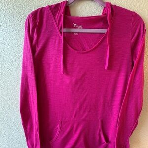Old Navy Pink Long Sleeve Hoodie